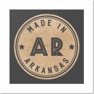 Made In Arkansas AR State USA Posters and Art